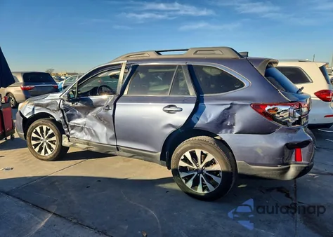 2017 Subaru Outback 2.5I Limited z USA, uszkodzony, nr VIN 4S4BSANC4H3381353